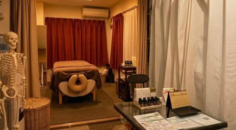 爽空間の施術室