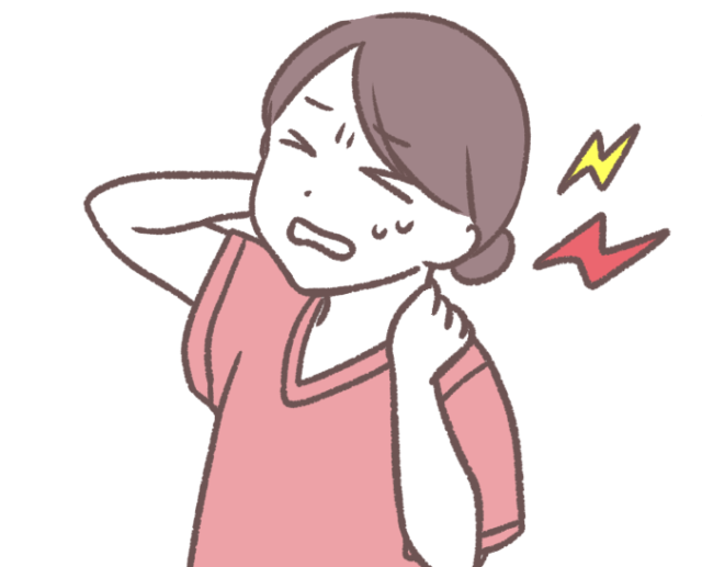 首が痛くて回りにくかった原因とは！