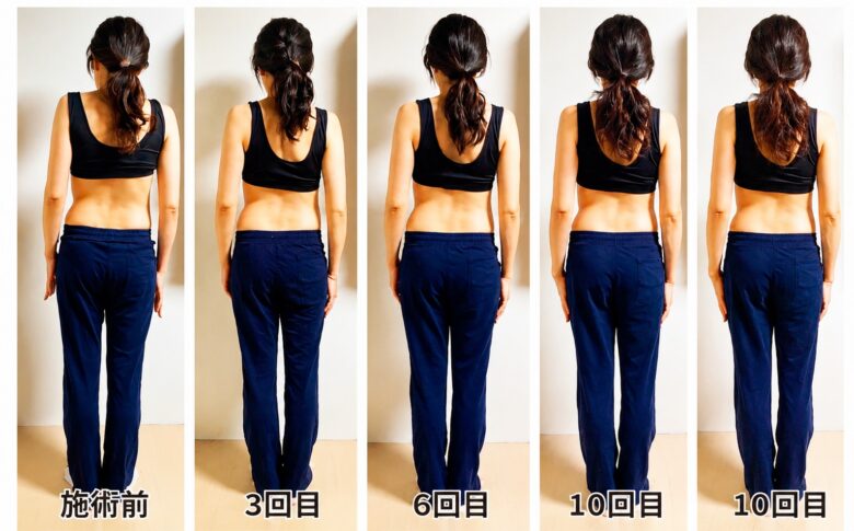 ２０年以上側弯症に悩んでいたお客様です