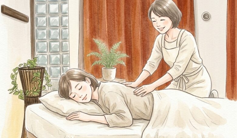 疲れた帰り道に、爽空間を思い出してくれました